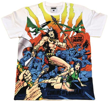 CONAN THE COMING OF CONAN T-SHIRT XXL Previously Offered Thru Diamond