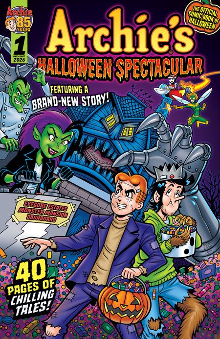  JUL200720260626 | ARCHIES HALLOWEEN SPECTACULAR (ONE SHOT) CVR A STEVEN BULTER LILY BUTLER PRE ORDER/ÖN SİPARİŞ [JUL26] | LUNAR  