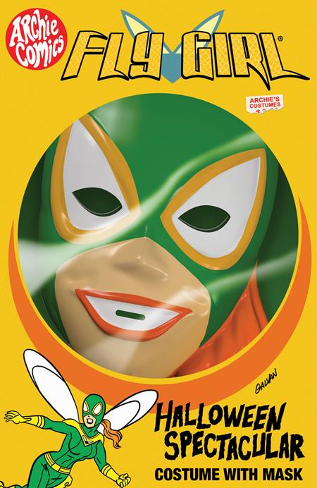  JUL200720260628 | ARCHIES HALLOWEEN SPECTACULAR (ONE SHOT) CVR C BILL GALVAN FLY GIRL MASK VAR PRE ORDER/ÖN SİPARİŞ [JUL26] | LUNAR  