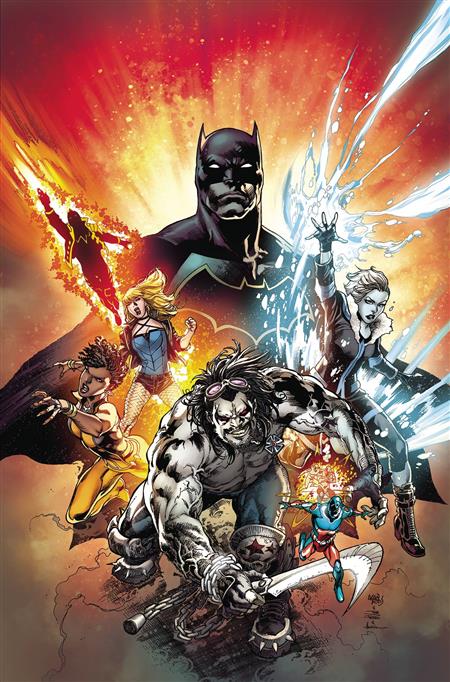 Justice League of America: Rebirth Deluxe Edition #1 cover