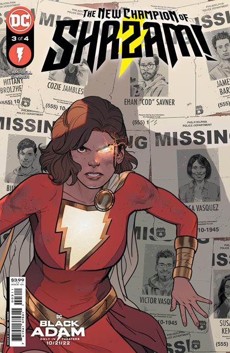 The New Champion of Shazam! #3 cover