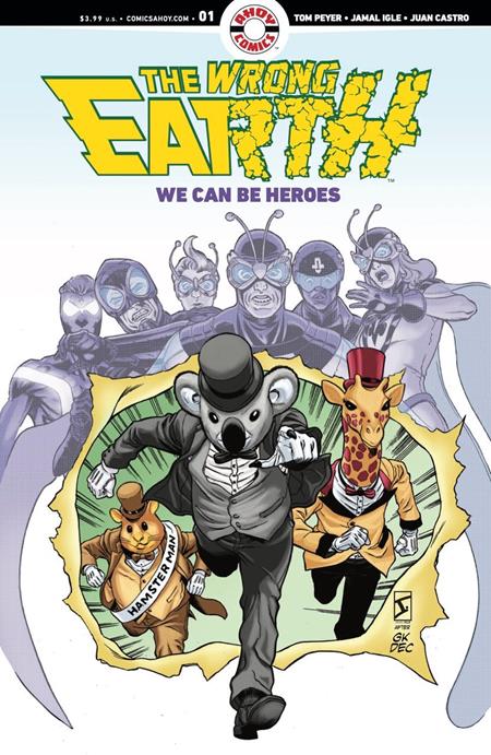WRONG EARTH WE COULD BE HEROES #1 (OF 2) CVR A 