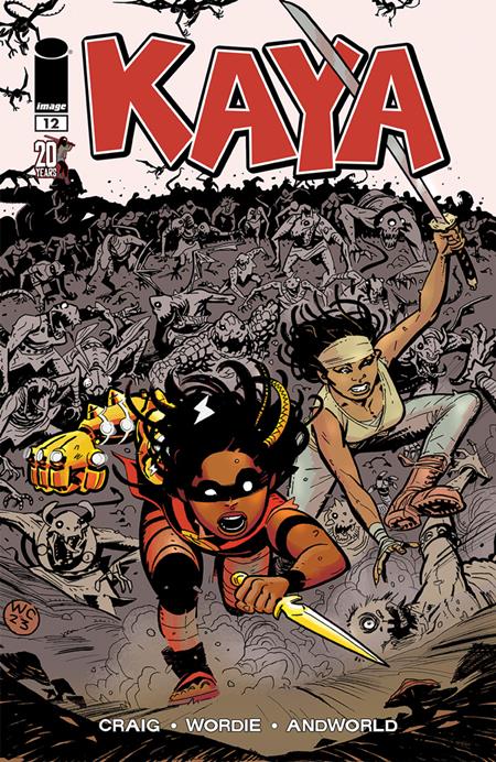 KAYA #12 CVR C WES CRAIG TWD 20TH ANNV TEAM UP VAR