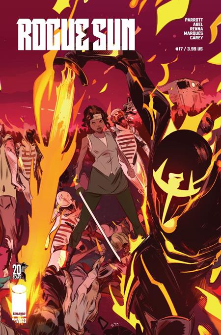 ROGUE SUN #17 CVR C STEFANO SIMEONE TWD 20TH ANNV TEAM UP VAR