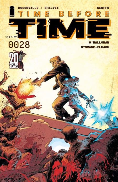 TIME BEFORE TIME #28 CVR C DECLAN SHALVEY TWD 20TH ANNV TEAM UP VAR (MR)