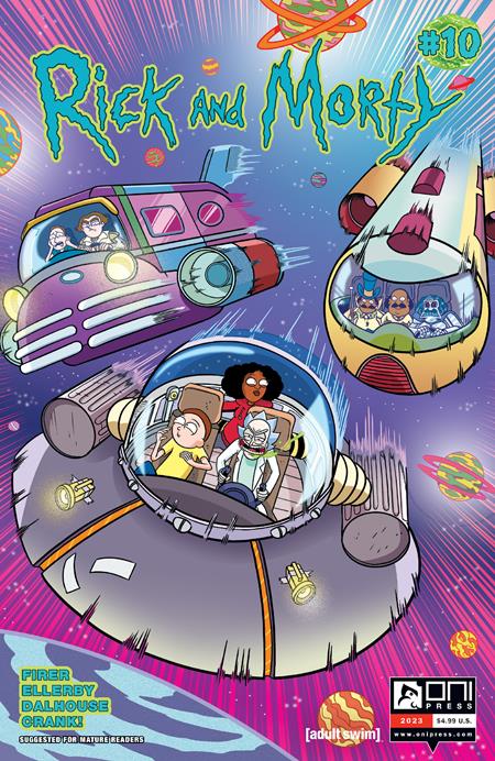 RICK AND MORTY #10 CVR A MARC ELLERBY (MR)