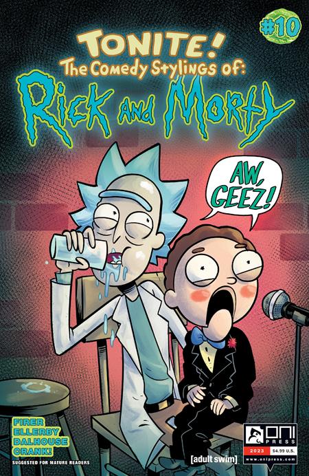 RICK AND MORTY #10 CVR B FRED C STRESING VAR (MR)
