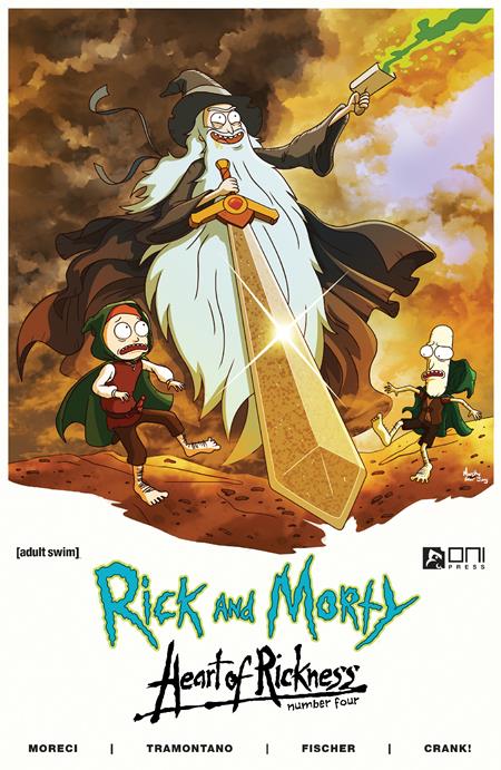 RICK AND MORTY HEART OF RICKNESS #4 (OF 4) CVR B PHIL MURPHY VAR (MR)