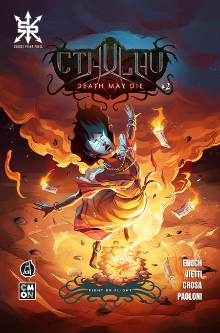 CTHULHU DEATH MAY DIE #2 (OF 4) CVR A FABRIZIO GALLICCIA & GIORGIA LANZA (MR)