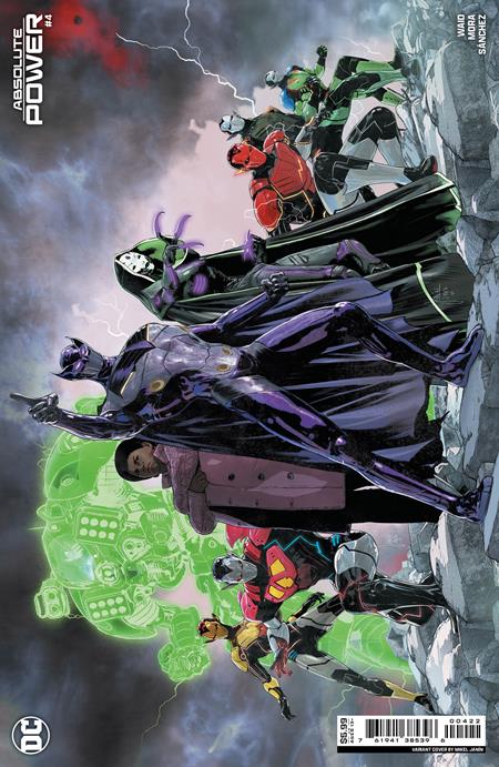 ABSOLUTE POWER #4 (OF 4) CVR G MIKEL JANIN VILLAINS CARD STOCK VAR
