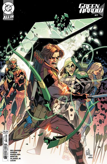 GREEN ARROW #350 CVR B SEAN IZAAKSE CARD STOCK VAR