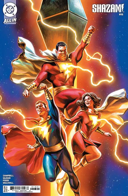 SHAZAM #16 CVR B FELIPE MASSAFERA CARD STOCK VAR