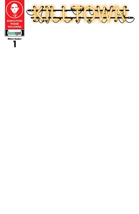 KILLTOWN #1 CVR H BLANK SKETCH VAR (MR)