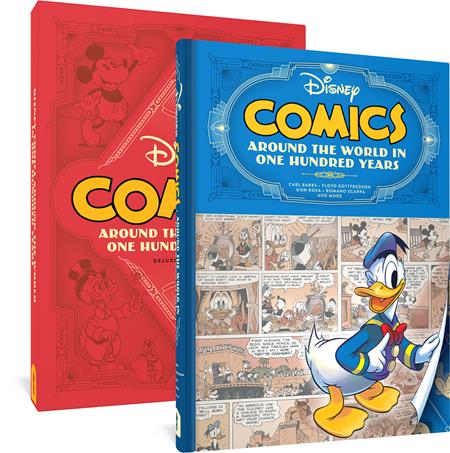 DISNEY COMICS HC AROUND THE WORLD IN ONE HUNDRED YEARS DELUXE EDITION