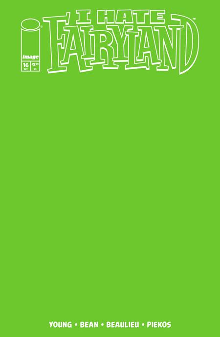I HATE FAIRYLAND (2022) #16 CVR E BLANK SKETCH VAR (MR)