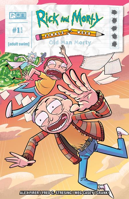 RICK AND MORTY FINALS WEEK OLD MAN MORTY #1 (ONE SHOT) CVR A FRED C STRESING (MR)