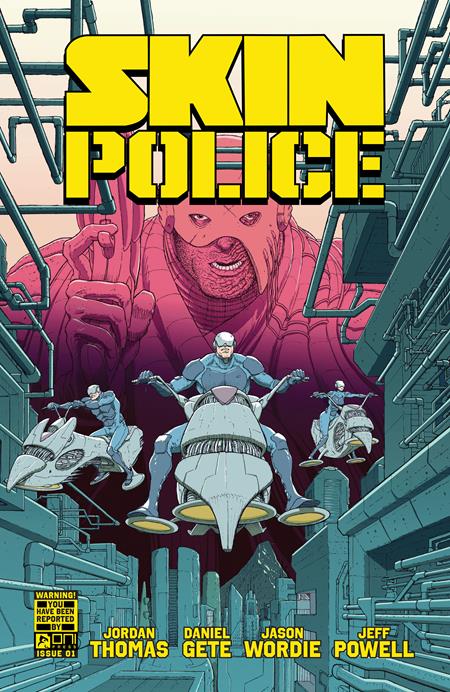 SKIN POLICE #1 (OF 4) CVR B NICK PITARRA VAR (MR)
