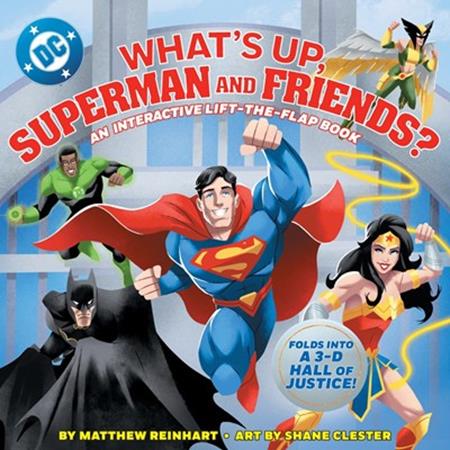Weekly Pull list - WHATS UP SUPERMAN AND FRIENDS HC A POP MAGIC BOOK