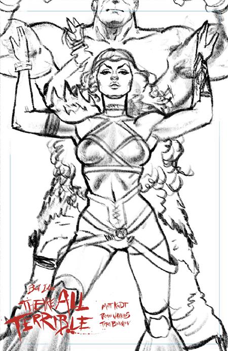 Weekly Pull list - THEYRE ALL TERRIBLE #1-2 (OF 4) DELUXE EDITION CVR C INC 1:20 JOE QUINONES VAR