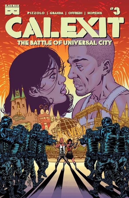 CALEXIT THE BATTLE OF UNIVERSAL CITY #3 (OF 3) CVR A C GRANDA (MR) Previously Solicited