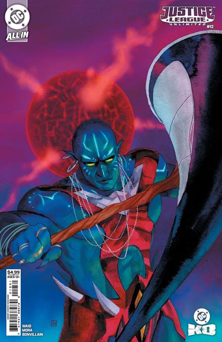 Weekly Pull list - JUSTICE LEAGUE UNLIMITED #12 CVR E KEVIN WADA CARD STOCK VAR (DC K.O.)