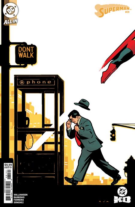 Weekly Pull list - SUPERMAN #31 CVR B DAVID AJA CARD STOCK VAR (DC K.O.)