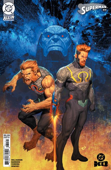 Weekly Pull list - SUPERMAN #31 CVR D ARIEL OLIVETTI CARD STOCK VAR (DC K.O.)