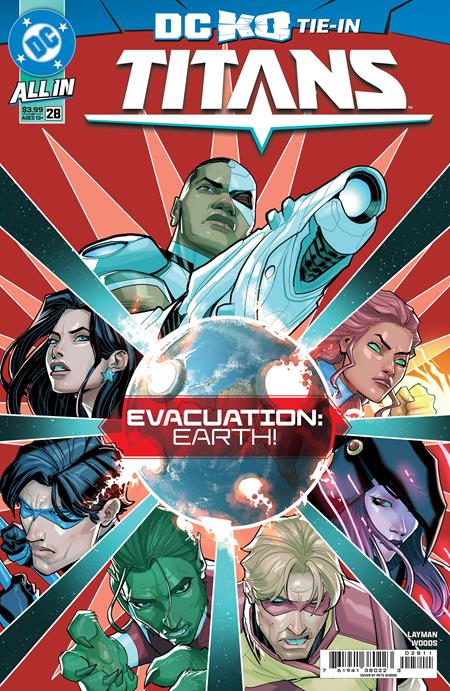 Weekly Pull list - TITANS #28 CVR A PETE WOODS (DC K.O.)
