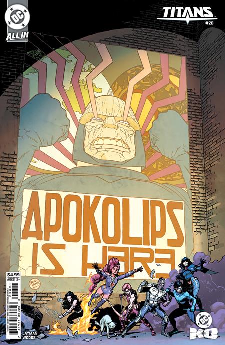 Weekly Pull list - TITANS #28 CVR B BRAD WALKER CARD STOCK VAR (DC K.O.)