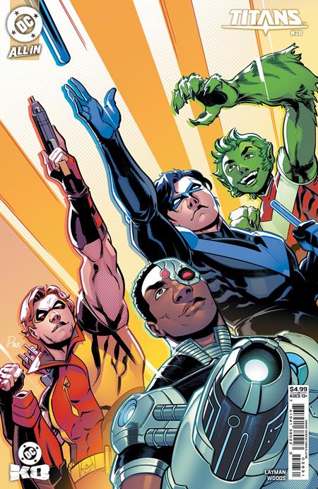 Weekly Pull list - TITANS #28 CVR C PARIS ALLEYNE CARD STOCK VAR (DC K.O.)
