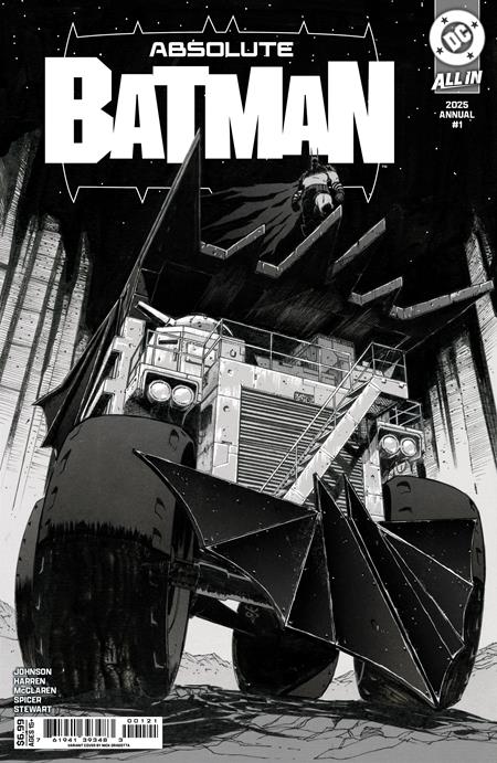 Absolute Batman 2025 Annual #1 (One Shot)(Cover B Nick Dragotta Card Stock Variant)