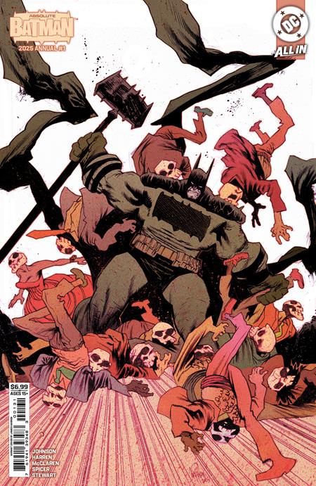 Absolute Batman 2025 Annual #1 (One Shot)(Cover C James Harren Card Stock Variant)