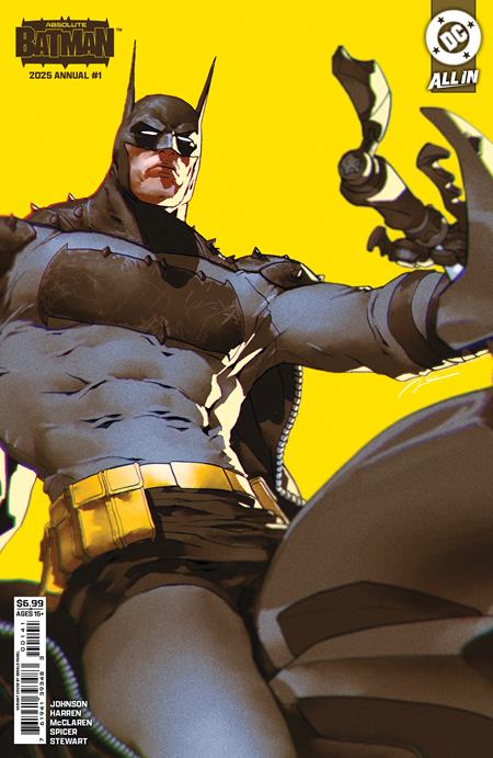 Absolute Batman 2025 Annual #1 (One Shot)(Cover D Gerald Parel Card Stock Variant)