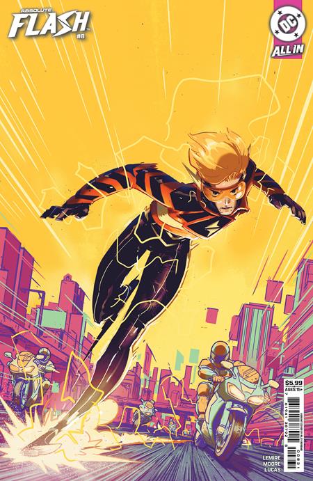 Weekly Pull list - ABSOLUTE FLASH #8 CVR C RILEY ROSSMO CARD STOCK VAR