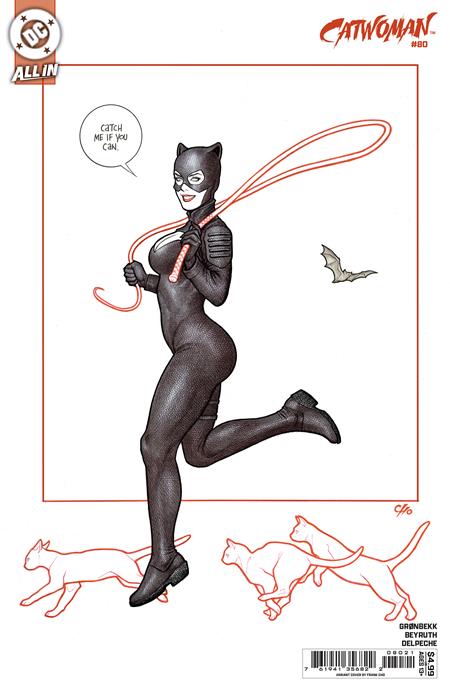 Weekly Pull list - CATWOMAN #80 CVR B FRANK CHO CARD STOCK VAR