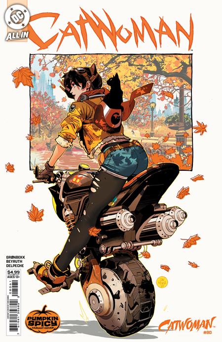 Weekly Pull list - CATWOMAN #80 CVR E DAN MORA PUMPKIN SPICY CARD STOCK VAR