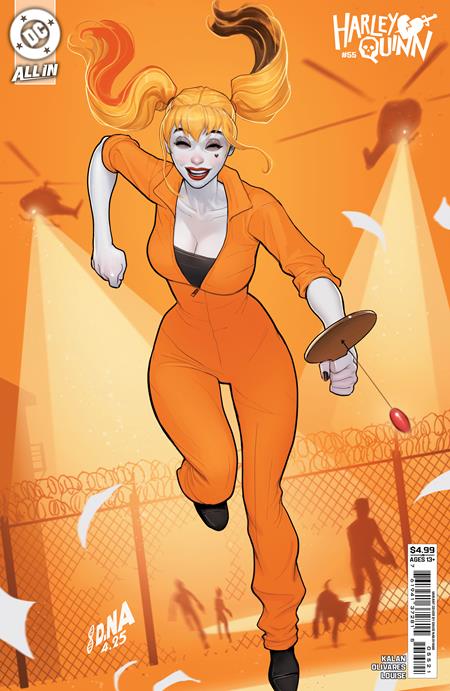 Weekly Pull list - HARLEY QUINN #55 CVR B DAVID NAKAYAMA CARD STOCK VAR