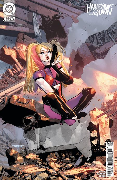 Weekly Pull list - HARLEY QUINN #55 CVR C MAHMUD ASRAR CARD STOCK VAR