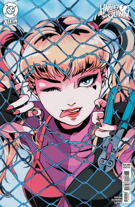 Weekly Pull list - HARLEY QUINN #55 CVR D JESSICA LUNA CARD STOCK VAR