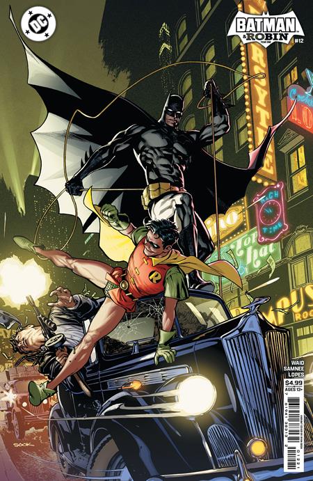 Weekly Pull list - BATMAN & ROBIN YEAR ONE #12 (OF 12) CVR C RYAN SOOK CARD STOCK VAR