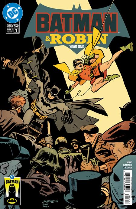 Weekly Pull list - BATMAN DAY 2025 - BUNDLES OF 25 - BATMAN & ROBIN YEAR ONE #1 (NET)