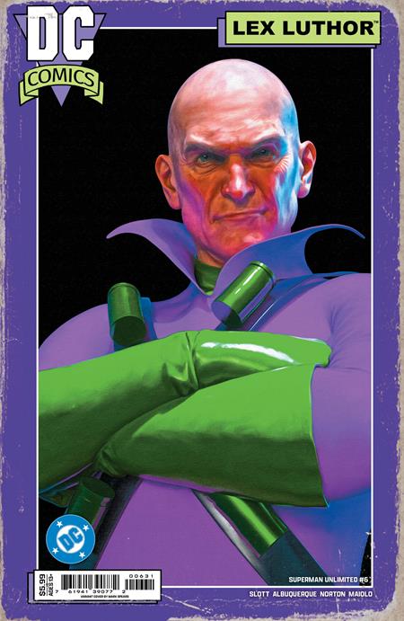 Weekly Pull list - SUPERMAN UNLIMITED #6 CVR B MARK SPEARS CARD STOCK VAR