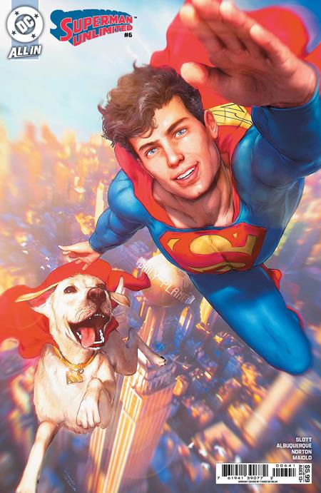 Weekly Pull list - SUPERMAN UNLIMITED #6 CVR D TIAGO DA SILVA CARD STOCK VAR