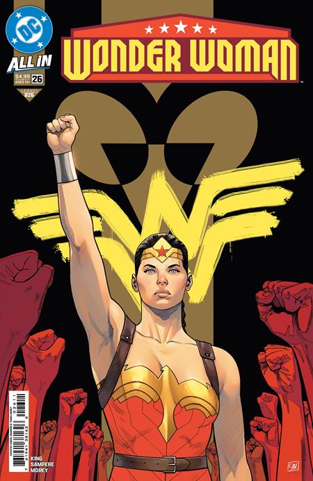 Weekly Pull list - WONDER WOMAN #26 CVR A DANIEL SAMPERE