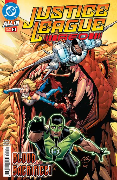 Weekly Pull list - JUSTICE LEAGUE RED #3 (OF 6) CVR A CLAYTON HENRY