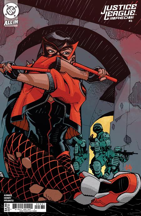 Weekly Pull list - JUSTICE LEAGUE RED #3 (OF 6) CVR C CULLY HAMNER CARD STOCK VAR