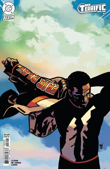 Weekly Pull list - MR TERRIFIC YEAR ONE #6 (OF 6) CVR B VALENTINE DE LANDRO CARD STOCK VAR