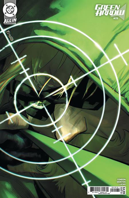 Weekly Pull list - GREEN ARROW #29 CVR B TIRSO CARD STOCK VAR