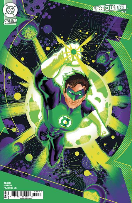 Weekly Pull list - GREEN LANTERN #28 CVR D DOALY CARD STOCK VAR