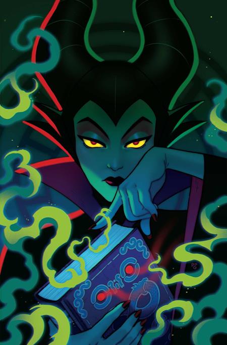 Weekly Pull list - DISNEY VILLAINS MALEFICENT #1 CVR F PAULINA GANUCHEAU METAL PREMIUM VAR